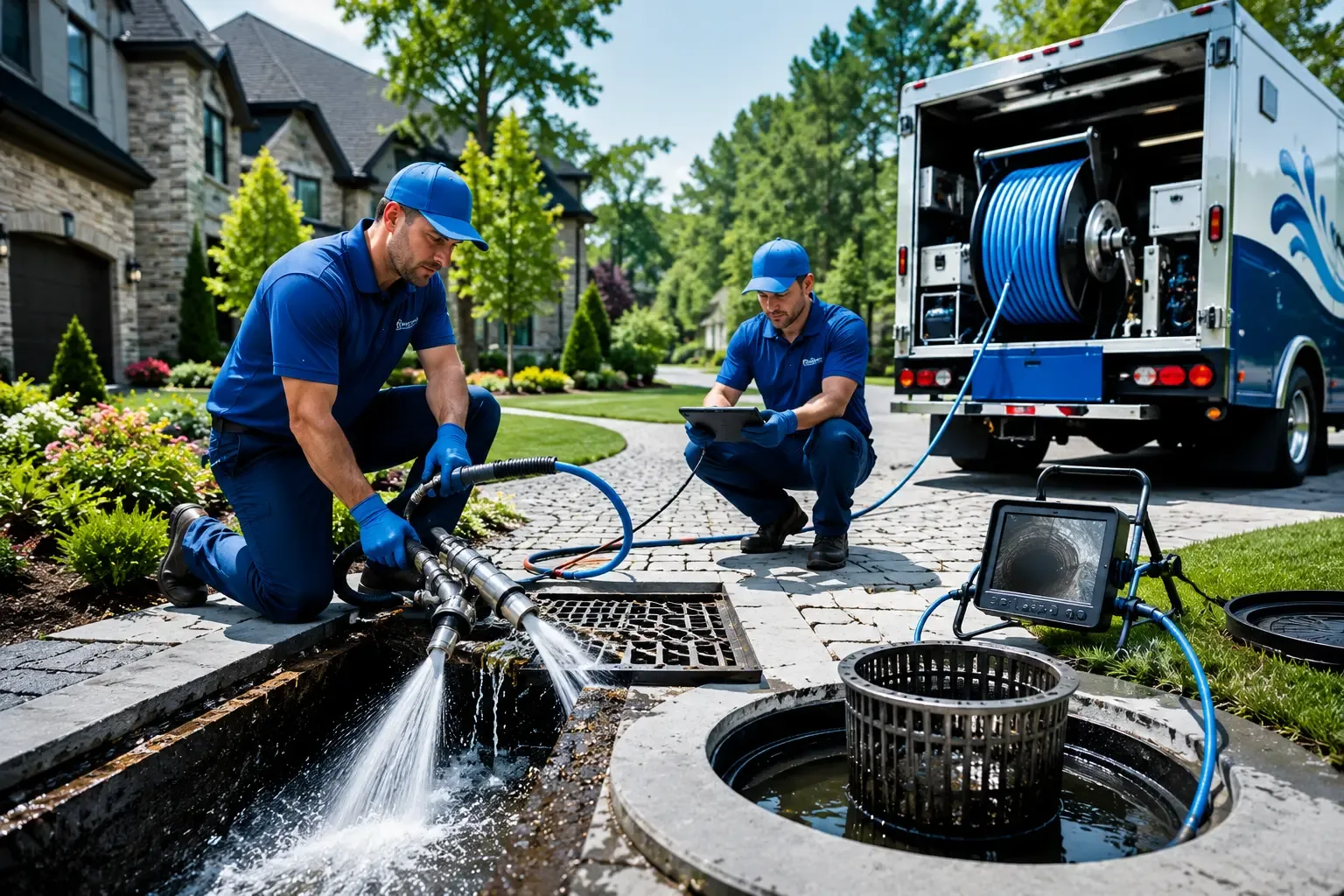 Local outdoor drain cleaning professionals in Parnell, IA